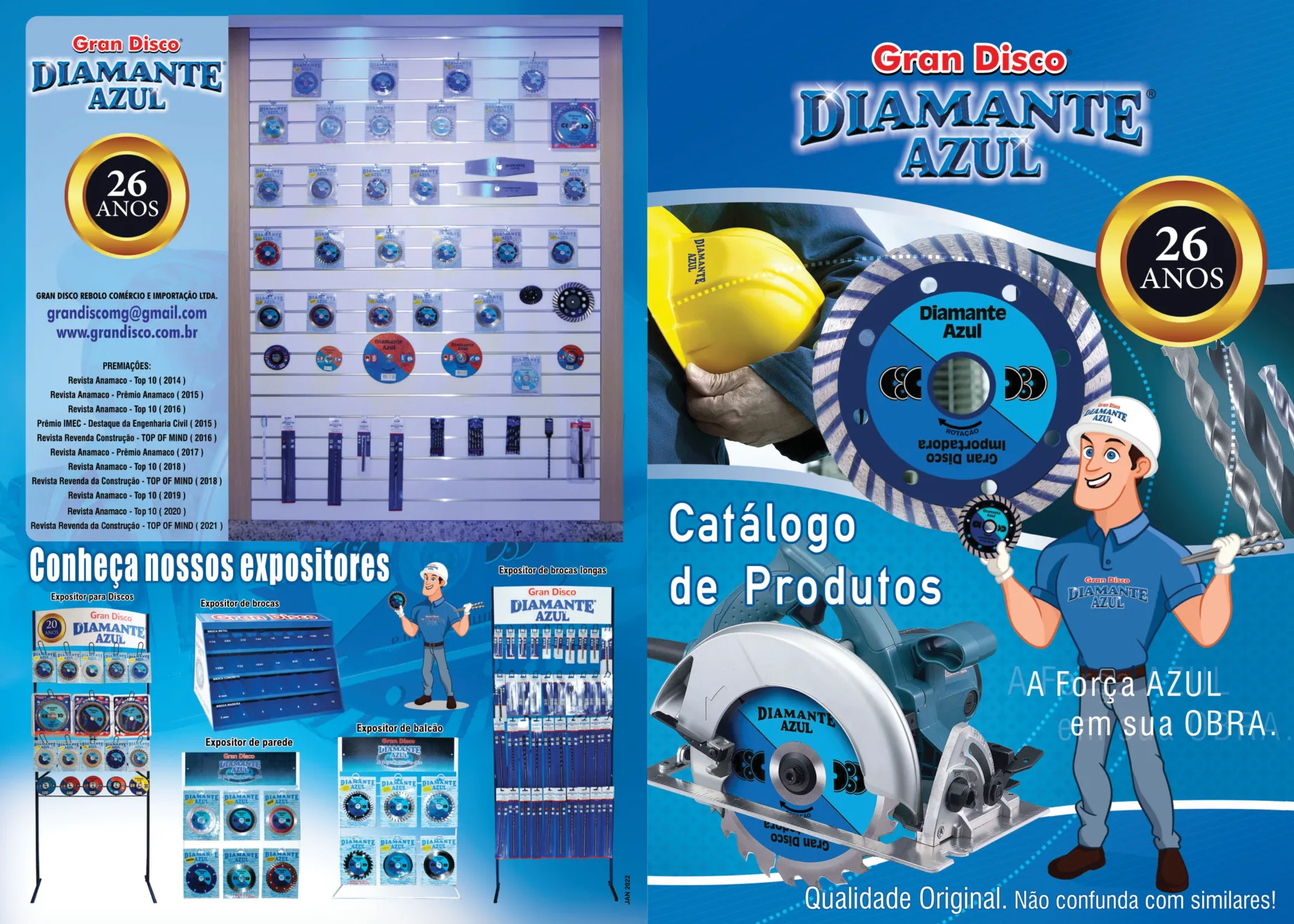 Catálogo Gran Disco Diamante Azul, página 1