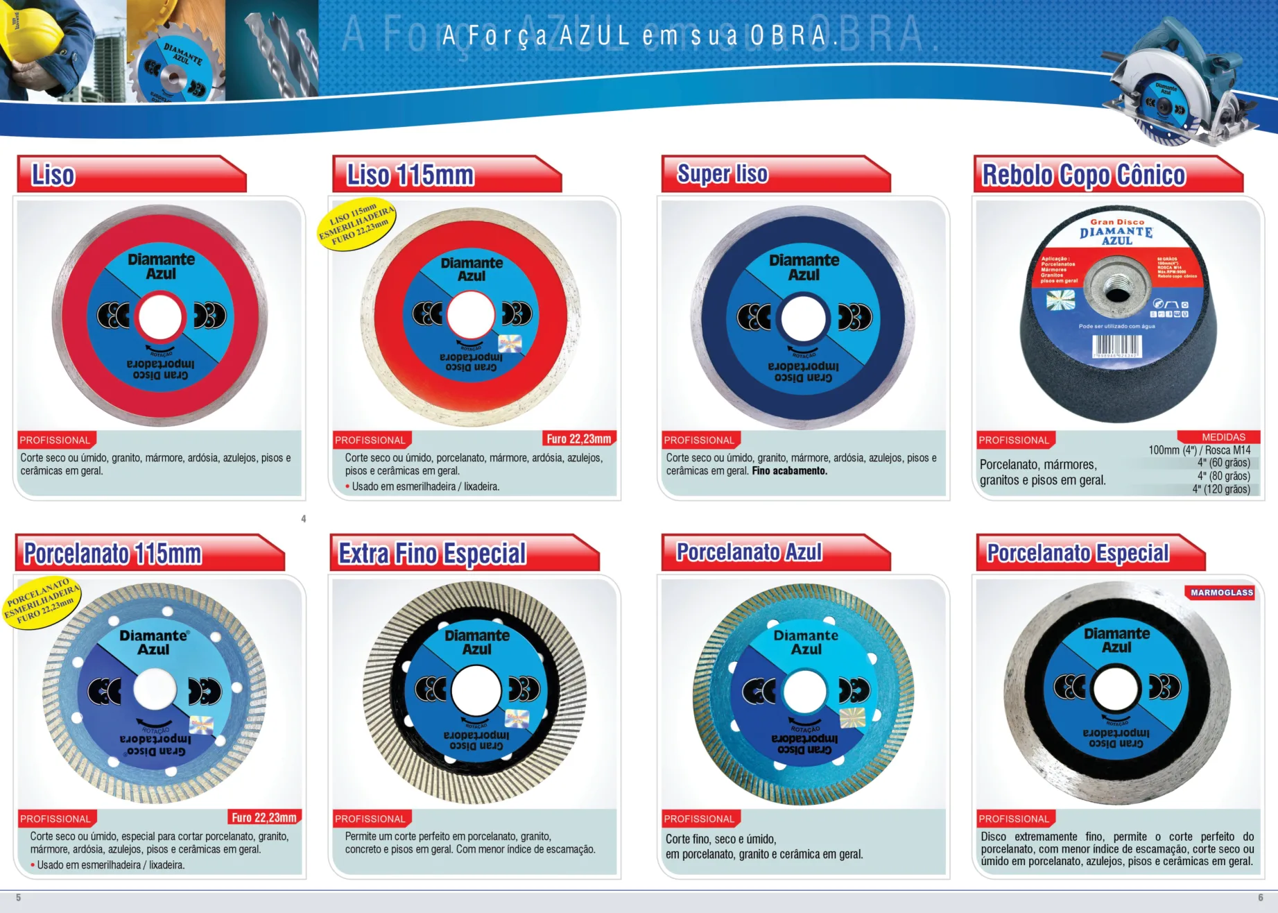 Catálogo Gran Disco Diamante Azul, página 4
