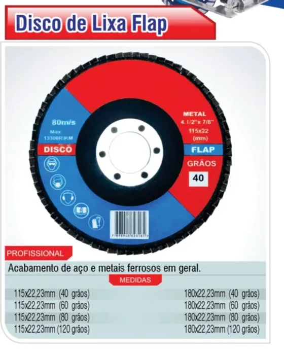 Disco de Lixa Flap