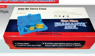 Disco Serra Copo Diamante Azul